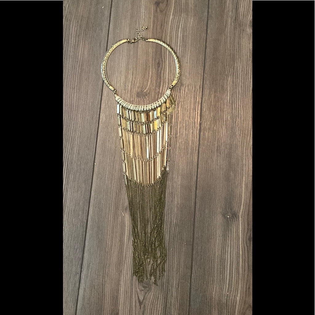 Gold Belly Dancing Necklace
